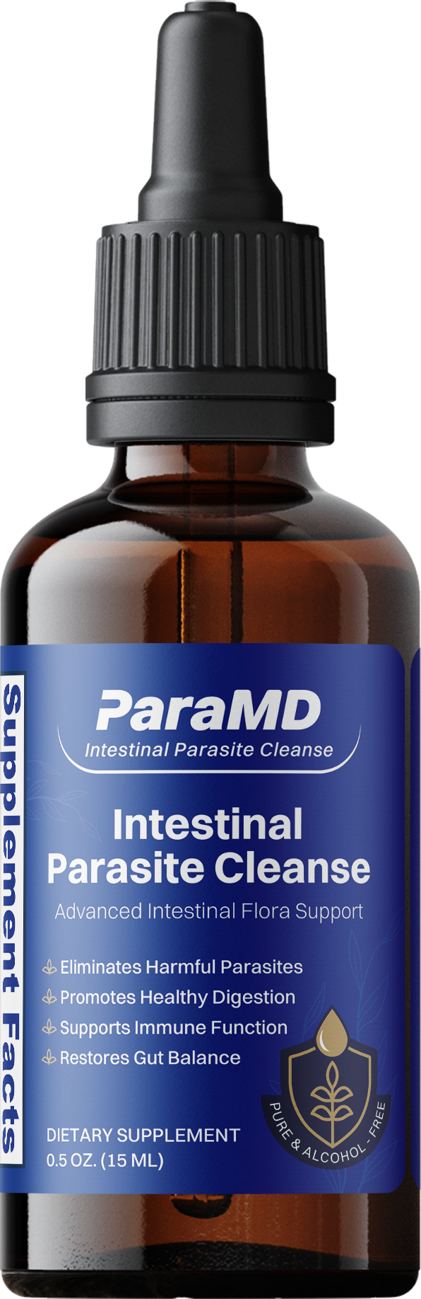 ParaMD liquid drops, 15 ml bottle